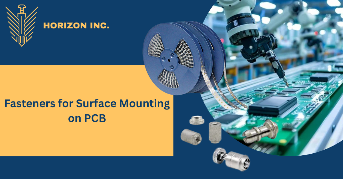 Fasteners for Surface Mounting Technology on PCB
