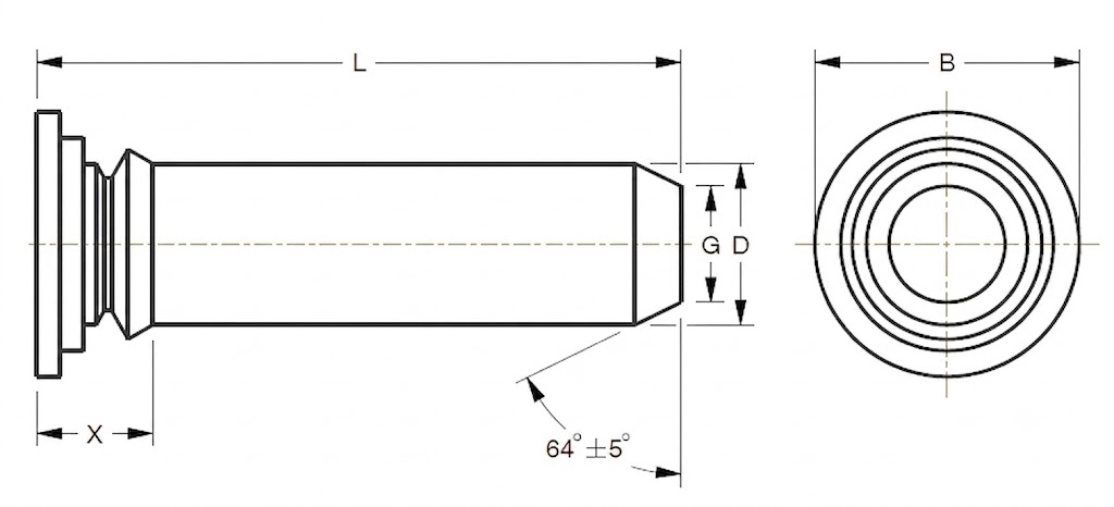 Self-Clinching Pilot Pins Technical Datasheet 2 Horizon Inc.